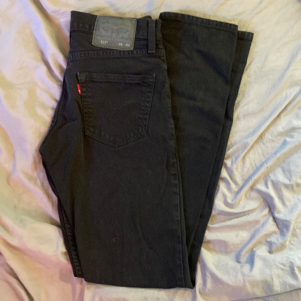 Men’s Levi’s size 29/34 jeans black